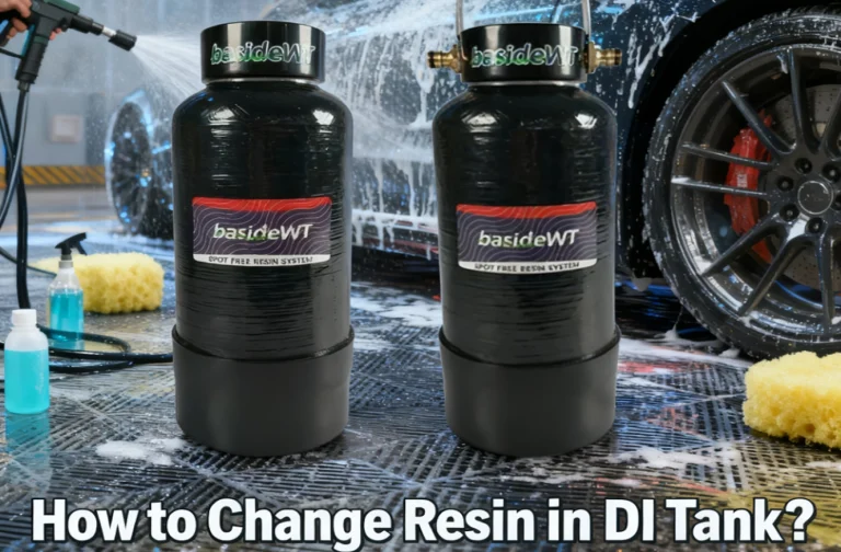 How to Change Resin in DI Tank