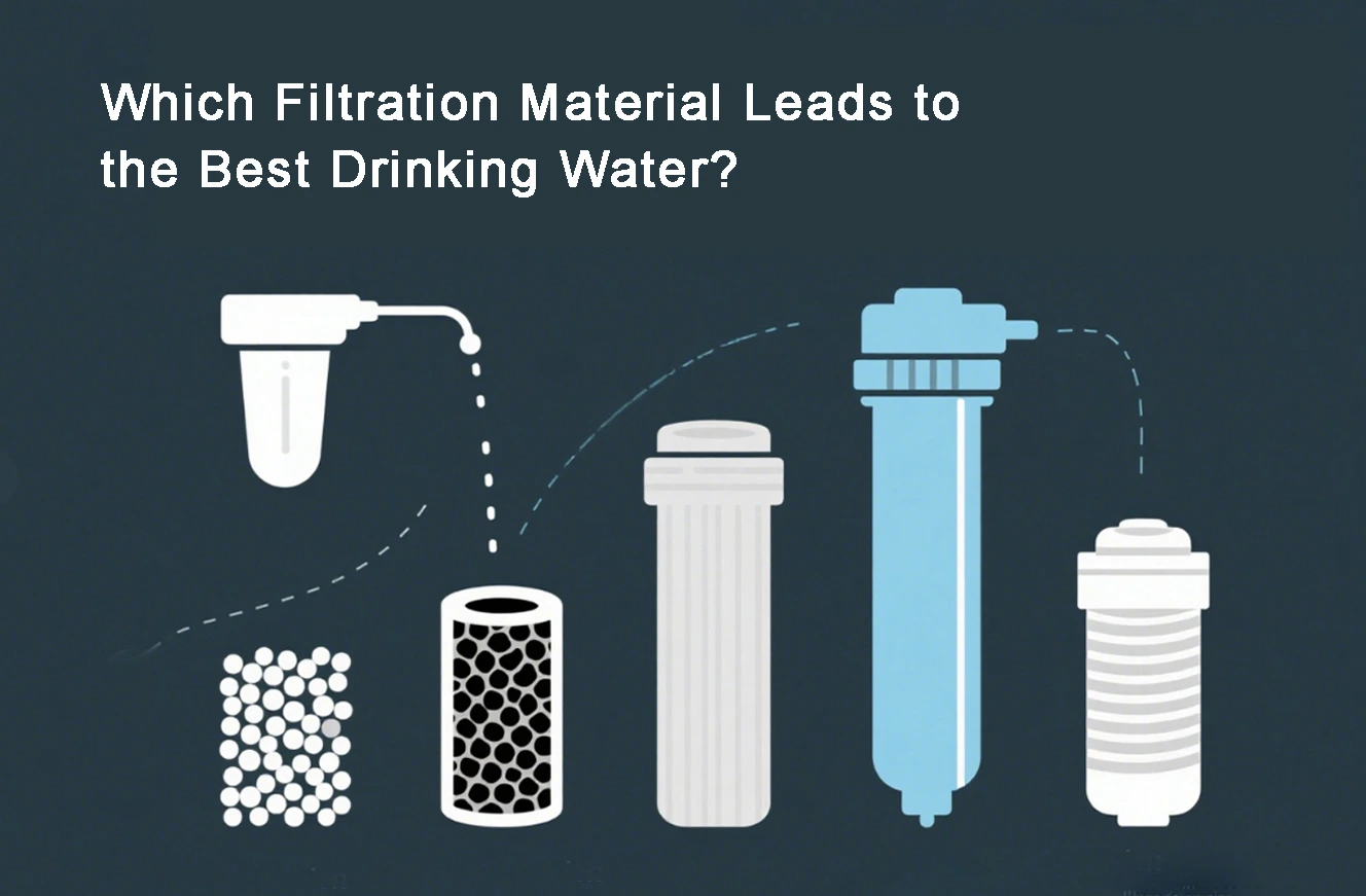 Which Filtration Material Leads To The Best Drinking Water