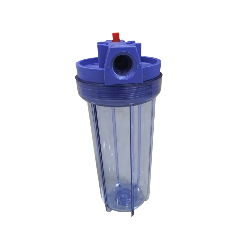 Finerfilters 10 Inch Jumbo Clear Water Filter Housing – 1 BSP Ports & Wrench Included