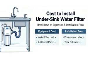 How Much To Install Water Filter Under Sink
