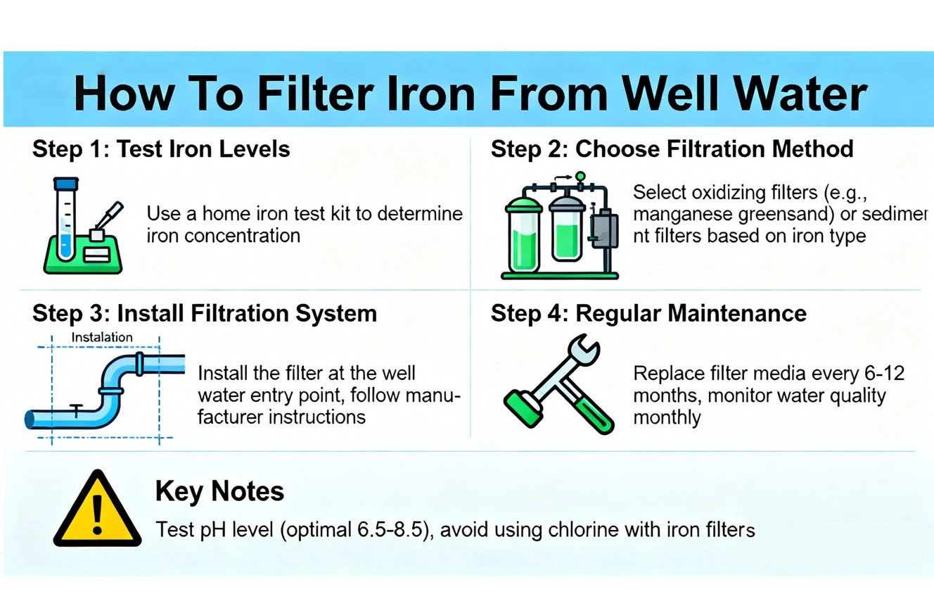 Filter Iron From Well Water