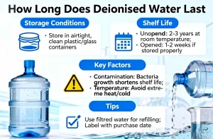How Long Does Deionised Water Last