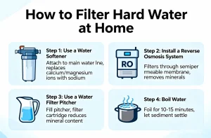 How to Filter Hard Water at Home