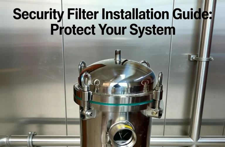 Security Filter Installation