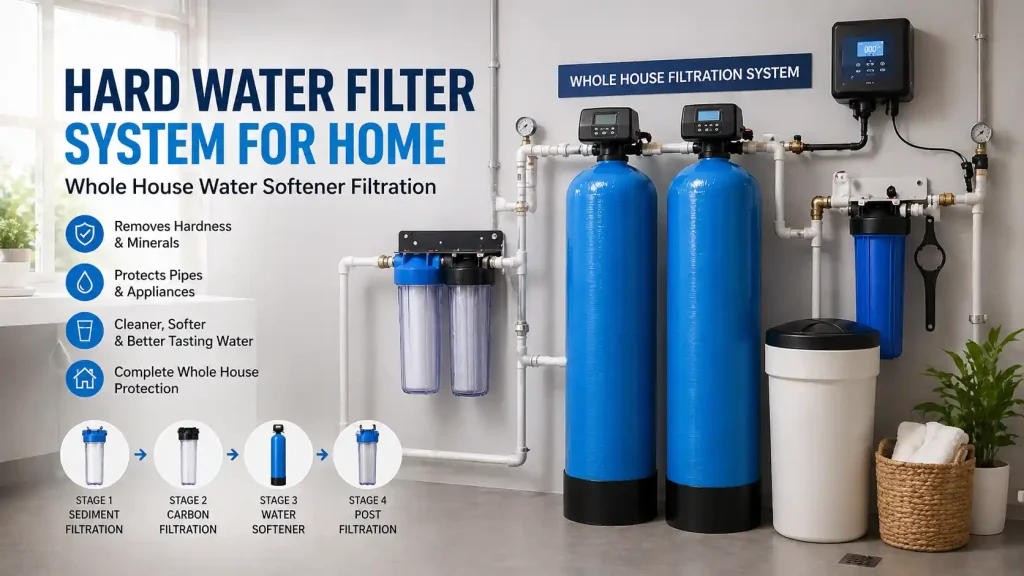 Hard Water Filter sysetm