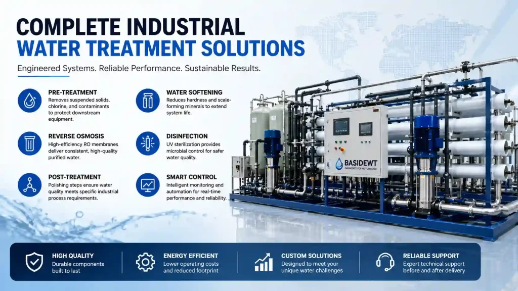 COMPLETE INDUSTRIAL WATER TREATMENT SOLUTIONS