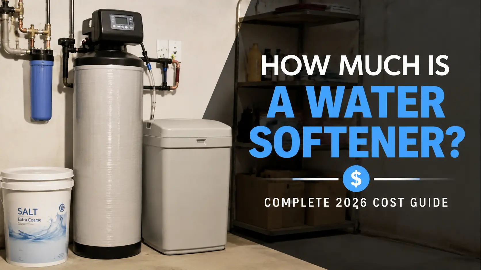 How Much Is a Water Softener? Complete 2026 Cost Guide