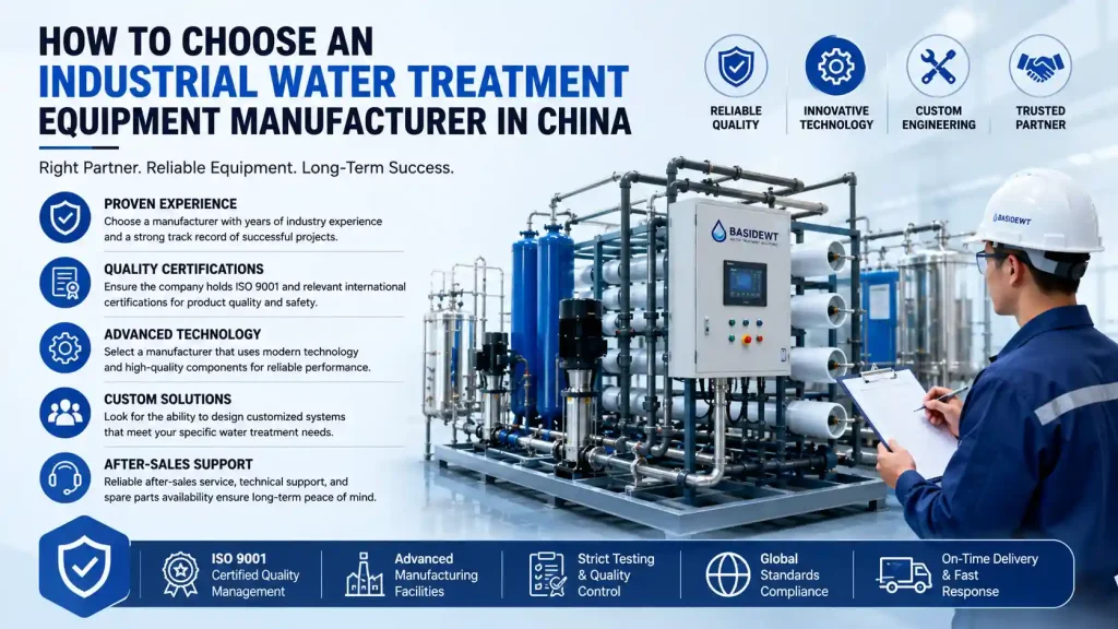 Industrial Water Treatment Equipment Manufacturer in China