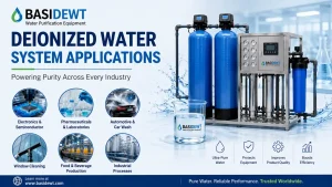 Deionized Water System Applications