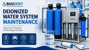 Deionized Water System Maintenance