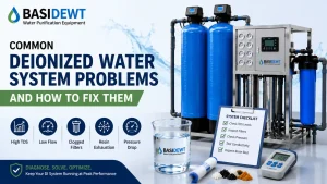 Deionized Water System Problems