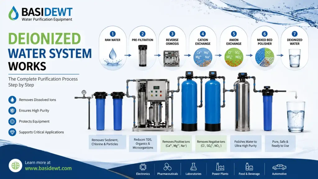 Deionized Water System Works