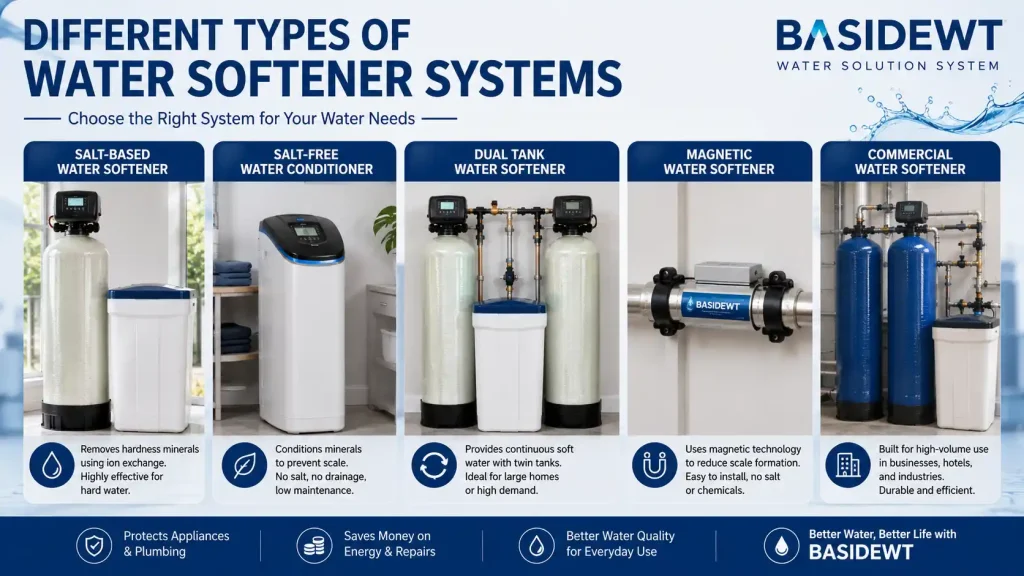 Different Types of Water Softener Systems