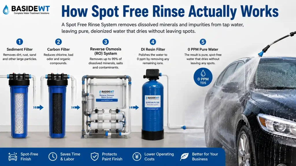How Spot Free Rinse Actually Works