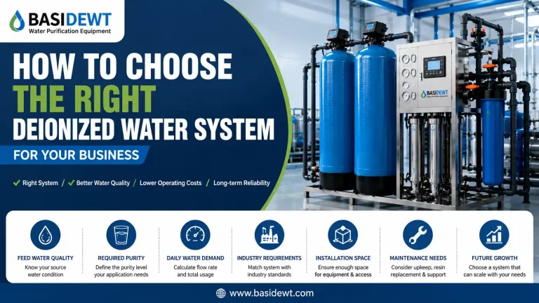 How to Choose the Right Deionized Water System
