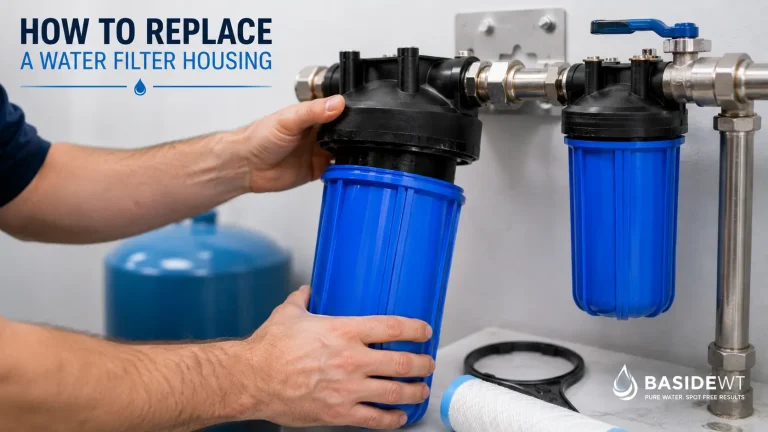 How to Replace a Water Filter Housing