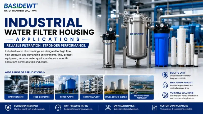 Industrial Water Filter Housing Applications