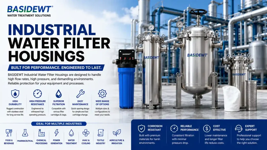  Industrial Water Filter Housings