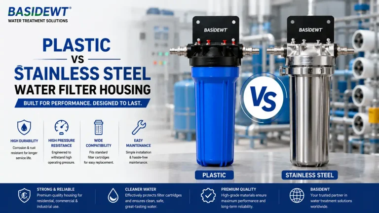 Plastic vs Stainless Steel Water Filter Housing