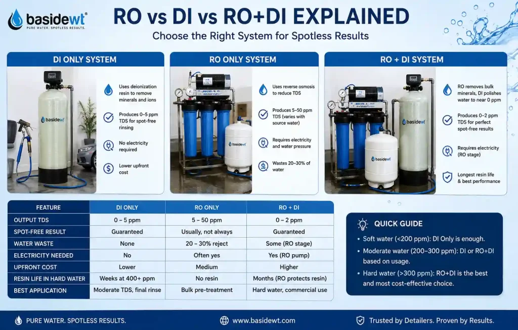 RO vs DI vs RO + DI Explained