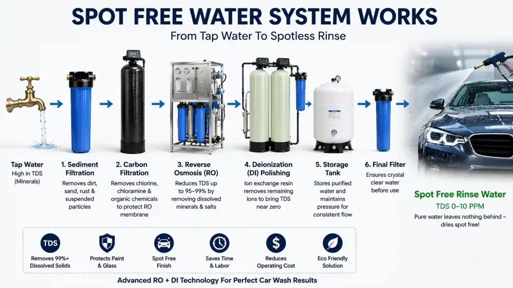 Spot Free Water System Works