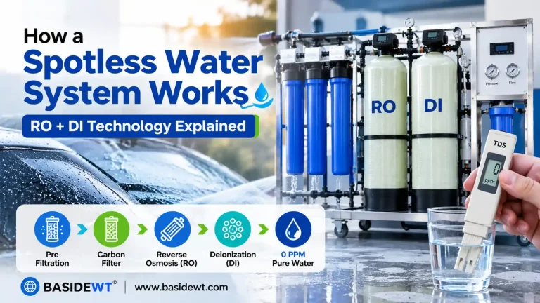 Spotless Water System Working Principle