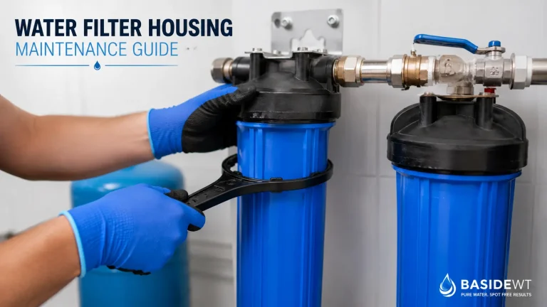 Water Filter Housing Maintenance