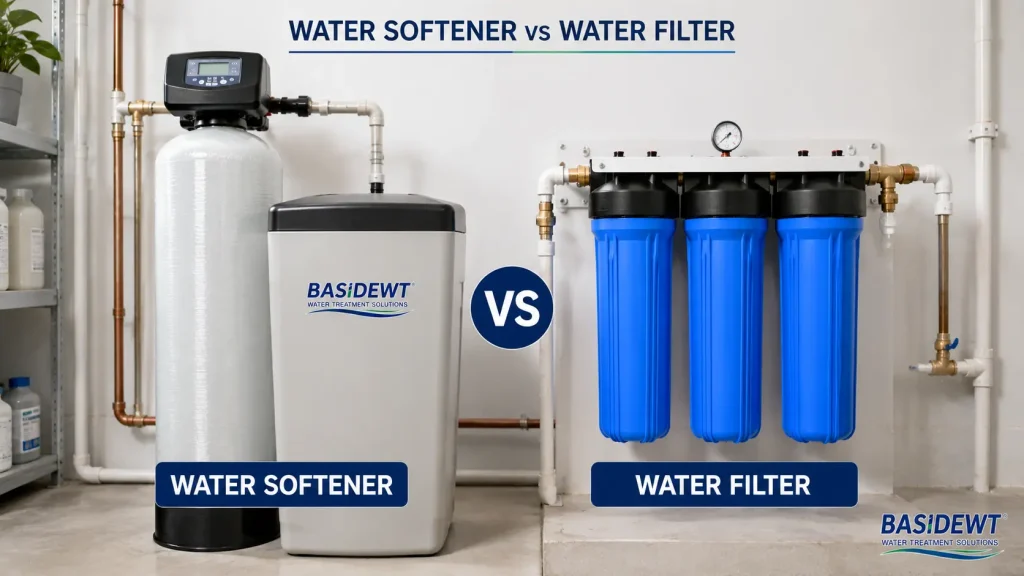 Water Softener vs Water Filter