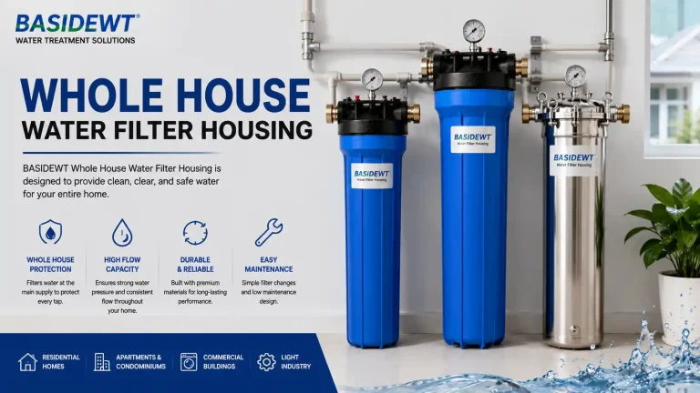 Whole House Water Filter Housing