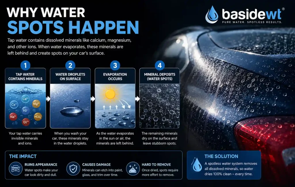Why Water Spots Happen