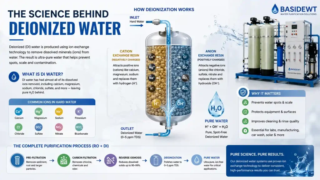 Science Behind Deionized Water
