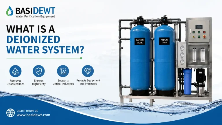what is a deionized water system
