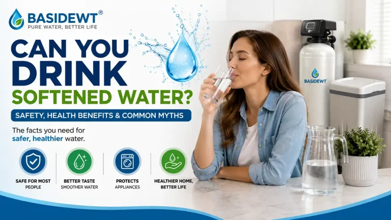 Can You Drink Softened Water