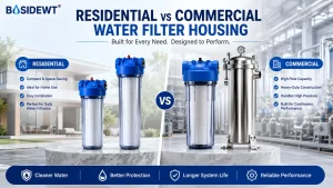 Commercial Water Filter Housing