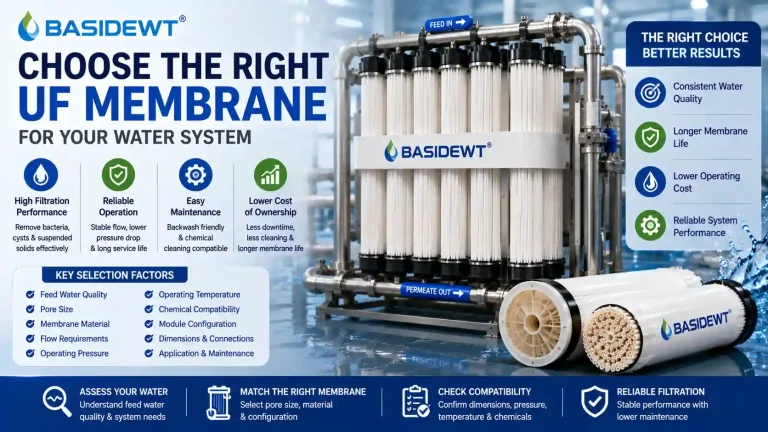 How to Choose a UF Membrane