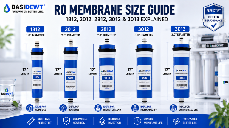 RO Membrane Size