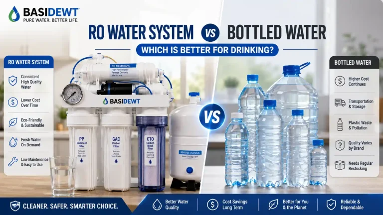 RO Water System vs Bottled Water