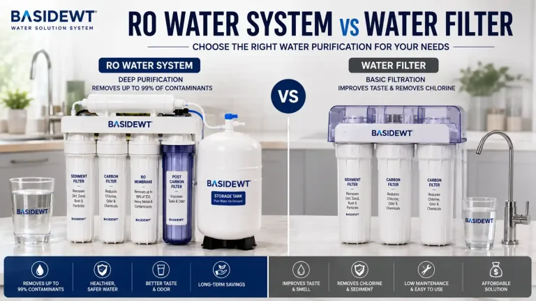 RO Water System vs Water Filter