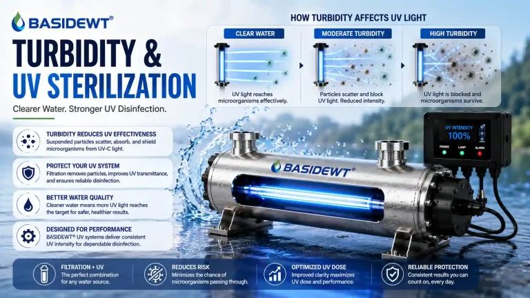 Turbidity and UV Sterilization
