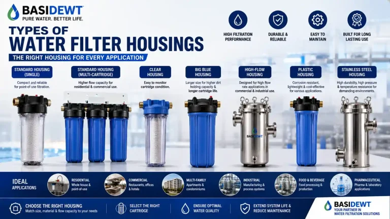 Types of Water Filter Housings