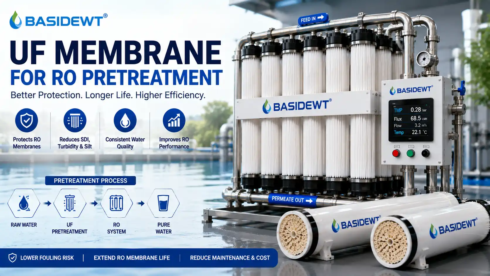 UF Membrane for RO Pretreatment: Why and When Is It Used?