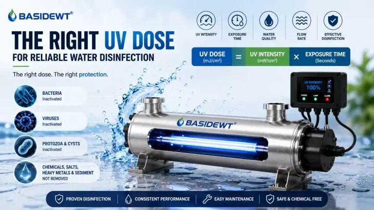 UV Dose for Water Disinfection