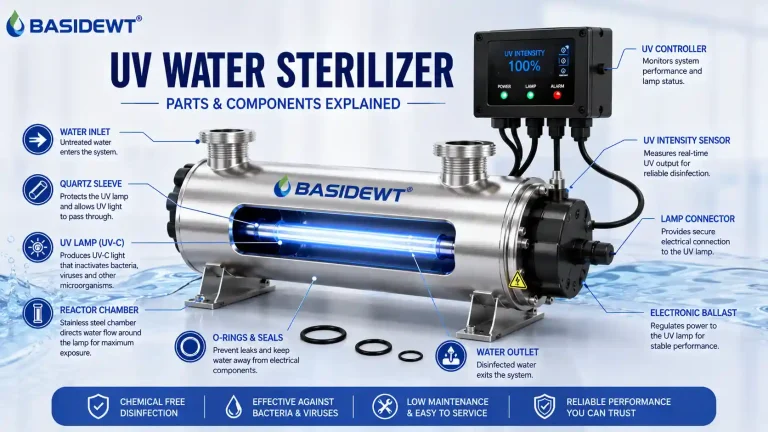 UV Water Sterilizer Parts