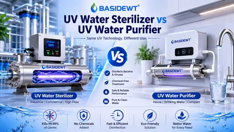 UV Water Sterilizer vs UV Water Purifier