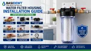 Water Filter Housing Installation