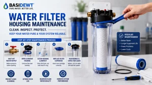 Water Filter Housing Maintenance