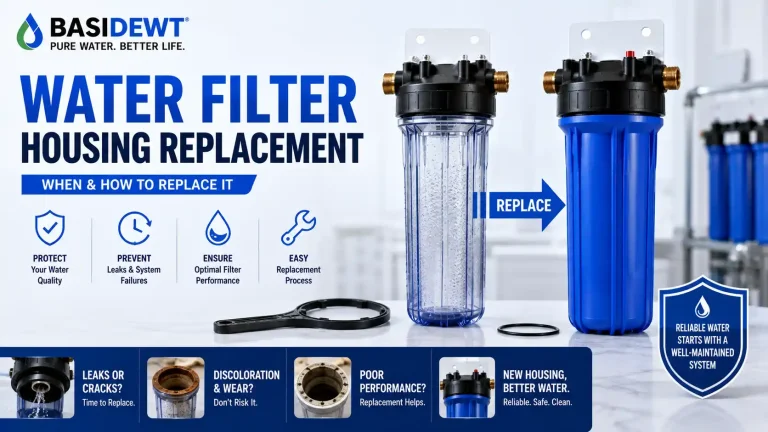 Water Filter Housing Replacement
