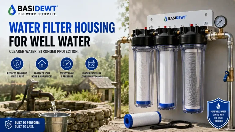 Water Filter Housing for Well Water