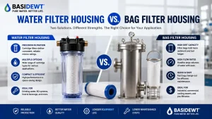 Water Filter Housing vs Bag Filter Housing
