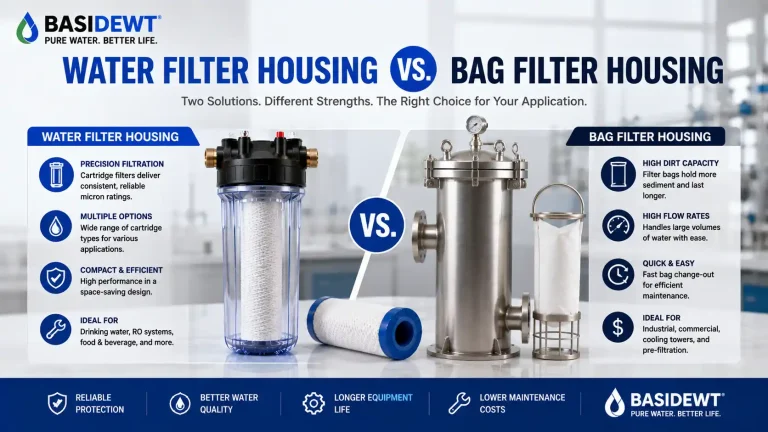 Water Filter Housing vs Bag Filter Housing